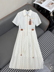 Lapel dress