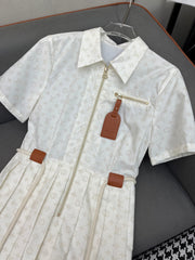 Lapel dress