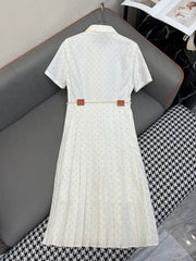 Lapel dress