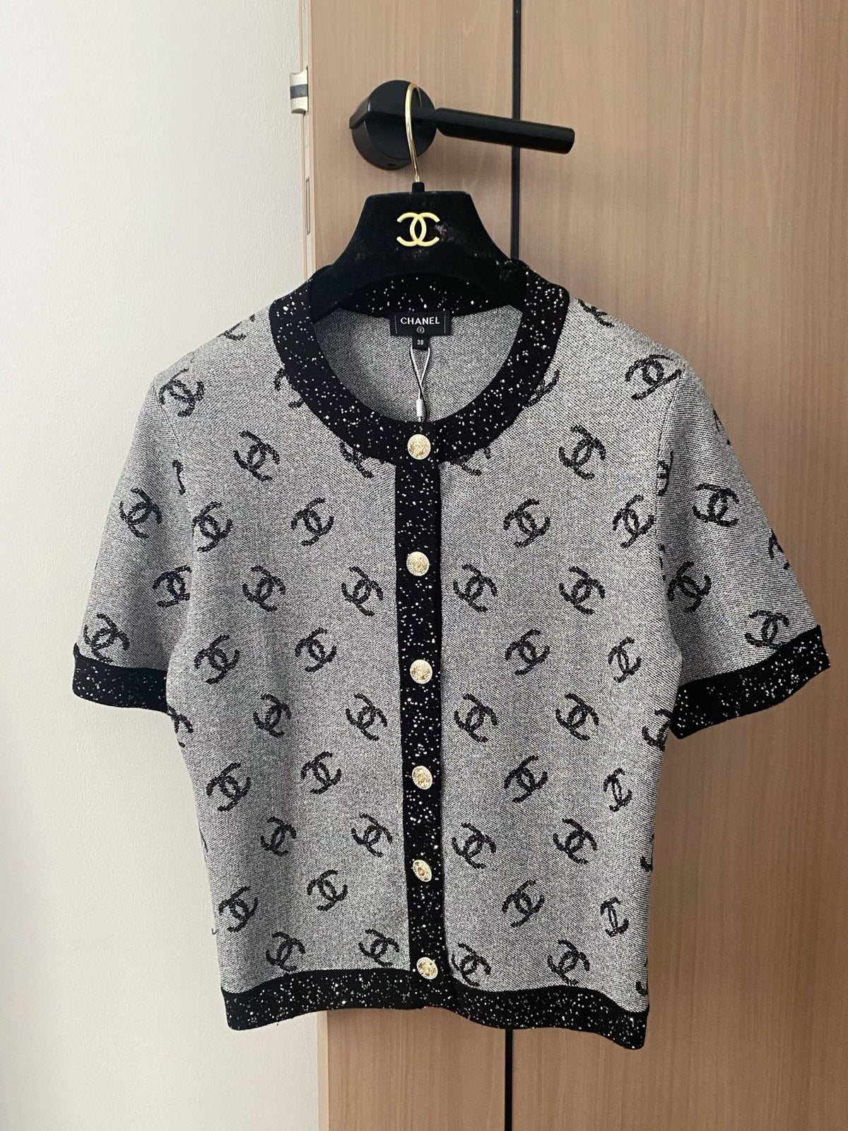 Cardigan short sleeves