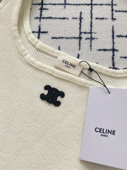 Simple two-tone vest