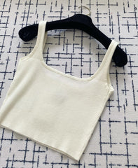 Simple two-tone vest