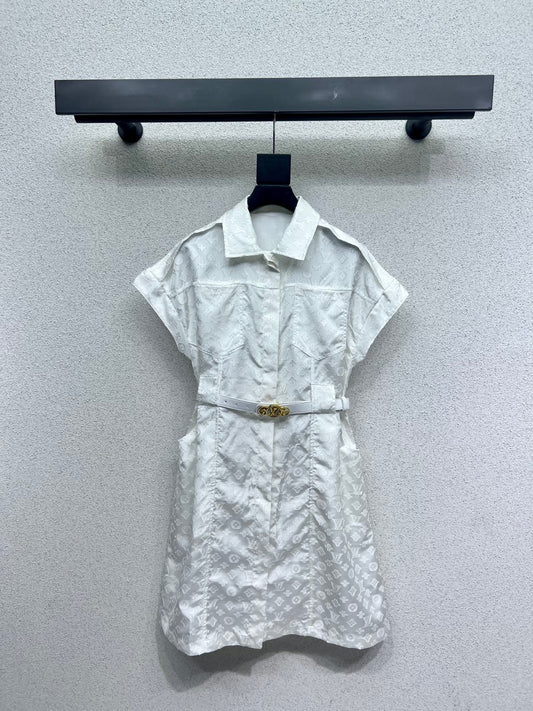 Classic jacquard dress