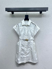 Classic jacquard dress
