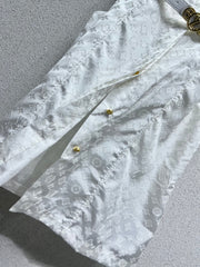 Classic jacquard dress