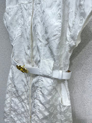 Classic jacquard dress