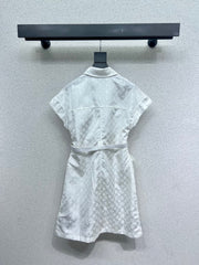 Classic jacquard dress