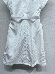 Classic jacquard dress