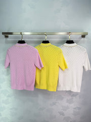 Dopamine short-sleeved cardigan