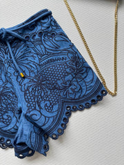 Heavy embroidery suit