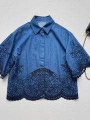 Heavy embroidery suit