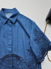 Heavy embroidery suit