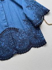 Heavy embroidery suit