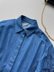 Heavy embroidery suit