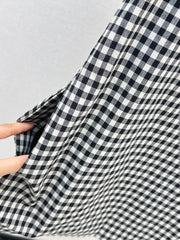 Plaid suspender dress