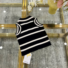 Ice silk knitted POLO vest ➕ Tutu skirt (pants skirt)