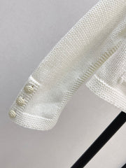 Temperamental knitted suit