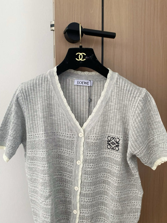 Embroidered cardigan
