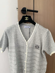 Embroidered cardigan