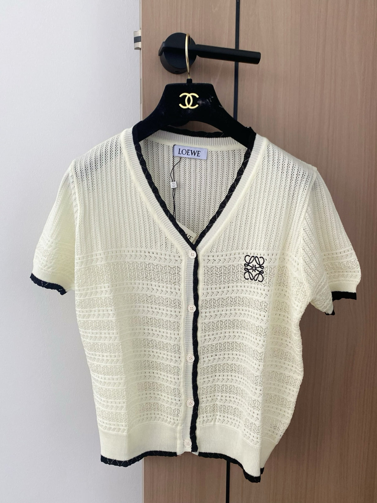 Embroidered cardigan