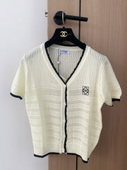 Embroidered cardigan