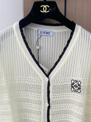 Embroidered cardigan