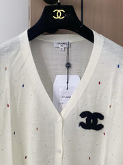 Breathable colorful polka dot short sleeves