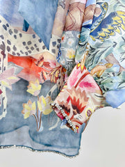 Lantern sleeve shift dress