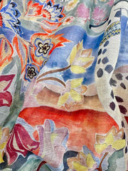 Lantern sleeve shift dress
