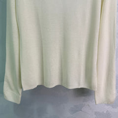 Half-high collar knitted top