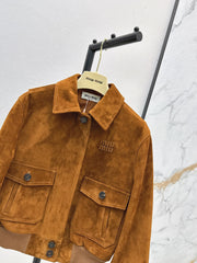 Retro preppy-inspired short jacket