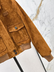 Retro preppy-inspired short jacket