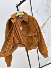 Retro preppy-inspired short jacket