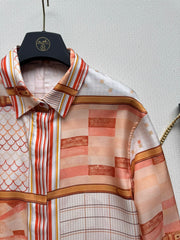Twill Silk Shirt