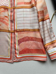 Twill Silk Shirt