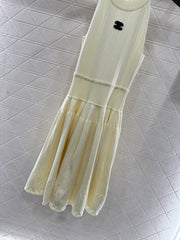 Halter Neck, Cold Shoulder Knit Vest Dress