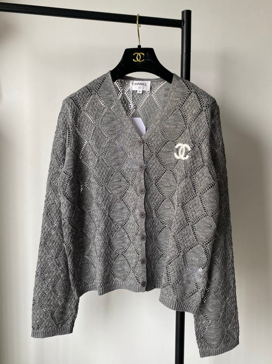 Lace breathable cardigan