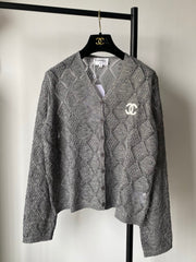 Lace breathable cardigan