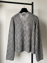 Lace breathable cardigan
