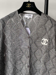 Lace breathable cardigan