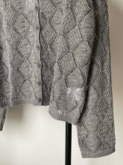 Lace breathable cardigan