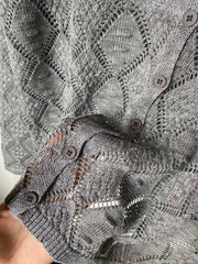 Lace breathable cardigan