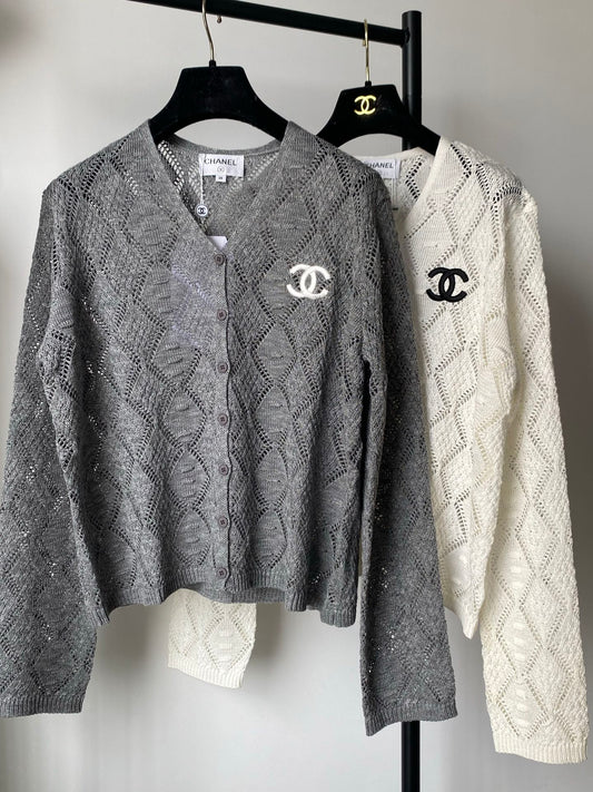 Lace breathable cardigan