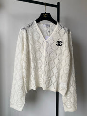 Lace breathable cardigan