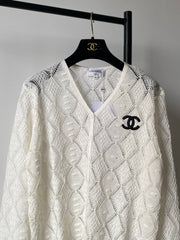 Lace breathable cardigan