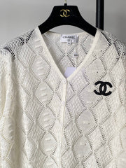 Lace breathable cardigan