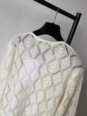 Lace breathable cardigan