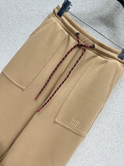 Casual hooded sweatshirt + trousers sports suit