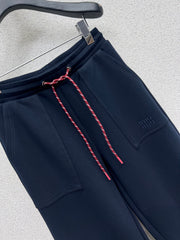 Casual hooded sweatshirt + trousers sports suit