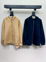 Casual hooded sweatshirt + trousers sports suit